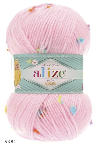Alize Baby Flower - 5381-tekstilland