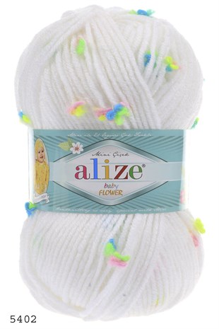 Alize Baby Flower - 5402-tekstilland