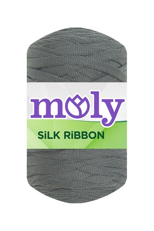 Moly İpek Ribbon (1130 Gri)-tekstilland