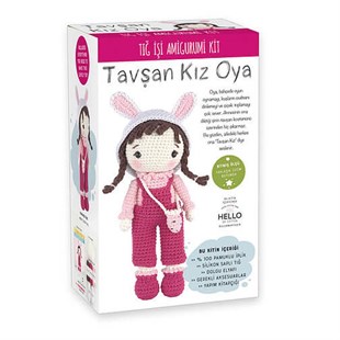 Tavşan Kız Oya Amigurumi Kit-tekstilland
