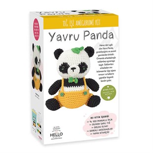 Yavru Panda Amigurumi Kit-tekstilland